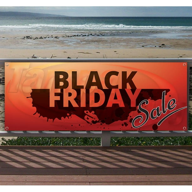Christmas Sale CGSignLab Basic Black Heavy-Duty Outdoor Vinyl Banner 9x6 Christmas Sale CGSignLab Basic Black Heavy-Duty Outdoor Vinyl Banner 9x6